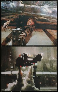 4g0408 BLADE RUNNER 4 color 16x20 stills 1982 Ridley Scott sci-fi classic, Harrison Ford!