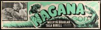 4g0207 NAGANA paper banner R1950 sexy Tala Birell & Douglas + cool art of African wild animals!