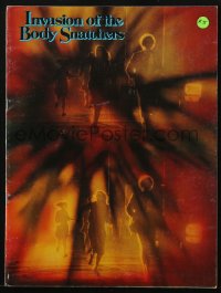 4g1307 INVASION OF THE BODY SNATCHERS 20pg souvenir program book 1978 Kaufman classic sci-fi remake!