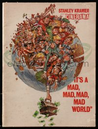 4g1313 IT'S A MAD, MAD, MAD, MAD WORLD 42pg Cinerama souvenir program book 1964 art by Jack Davis!