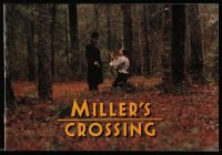 4g1336 MILLER'S CROSSING souvenir program book 1989 Coen Brothers, Gabriel Byrne, John Turturro