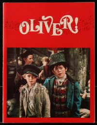 4g1345 OLIVER souvenir program book 1969 Charles Dickens, Mark Lester, Carol Reed, different!