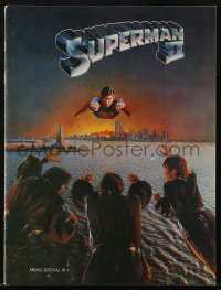 4g1391 SUPERMAN II souvenir program book 1981 Christopher Reeve, Terence Stamp, Gene Hackman!