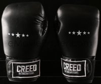 4g0301 CREED 2 boxing glovess 2018 Stallone is Rocky Balboa, black and white gloves!