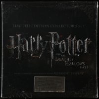 4g0288 HARRY POTTER & THE DEATHLY HALLOWS PART 1 soundtrack w/poster 2010 Daniel Radcliffe!