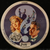 4g0823 KING'S JESTERS/LOUISE picture record 1947 I Surrender Dear, S'Posin', art printed on vinyl!