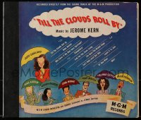 4g0839 TILL THE CLOUDS ROLL BY soundtrack record album 1946 Judy Garland, great Al Hirschfeld art!