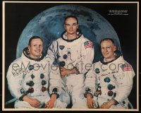 4g0420 APOLLO 11 16x20 special poster 1969 Michael Collins, Neil Armstrong & Buzz Aldrin, Nasa moon landing!
