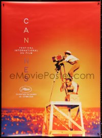 4g0065 CANNES FILM FESTIVAL 2019 DS 46x62 French film festival poster 2019 Agnes Varda filming!