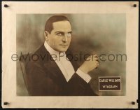 4g0357 EARLE WILLIAMS personality poster 1920s portrait of the dapper silent actor, ultra-rare!