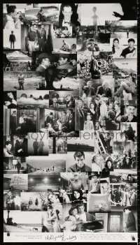 4g0227 HOLLYWOOD ENDING 28x50 special poster 2002 Woody Allen, final frames from 52 different movies