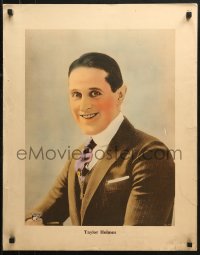 4g0362 TAYLOR HOLMES personality poster 1920s great smiling portrait in suit & tie, ultra-rare!