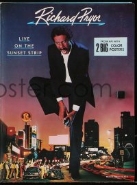 4g1359 RICHARD PRYOR LIVE ON THE SUNSET STRIP souvenir program book 1982 folds out to 18x24 posters!