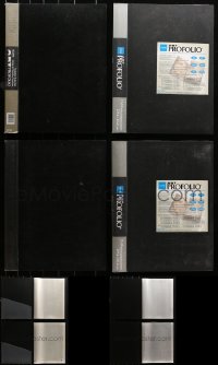 4h0038 LOT OF 4 ITOYA 11X14 ART PORTFOLIOS 1990s you can store your lobby cards in them!