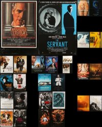 4h0648 LOT OF 28 MOSTLY FORMERLY FOLDED 16X22 FRENCH POSTERS 1970s-2010s a variety of movie images!