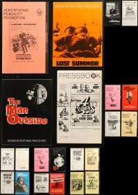 4h0997 LOT OF 26 UNCUT PRESSBOOKS 1960s-1970s advertising for a variety of different movies!