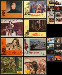 4h0229 LOT OF 26 LOBBY CARDS 1960s-2000s great scenes from a variety of different movies!
