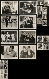4h0514 LOT OF 36 REPRO AND RE-STRIKE 8X10 STILLS 1960s-1980s great scenes from a variety of movies!