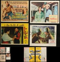 4h0032 LOT OF 12 AUDIE MURPHY MISCELLANEOUS ITEMS 1950s-1960s from westerns, war movies & more!