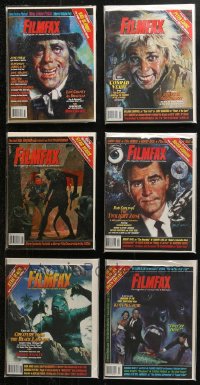 4h0965 LOT OF 10 FILMFAX 1999-01 MOVIE MAGAZINES 1999-2001 filled with great images & information!