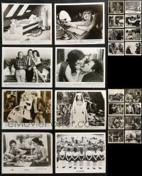 4h0464 LOT OF 89 8X10 STILLS 1960s-1970s great scenes from a variety of different movies!