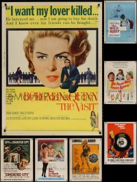 4h0288 LOT OF 9 1960S 30X40S 1960s great images from a variety of different movies!