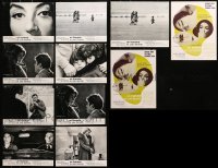 4h0561 LOT OF 11 MAN & A WOMAN FRENCH LOBBY CARDS AND BROCHURES 1966 Claude Lelouch, Anouk Aimee