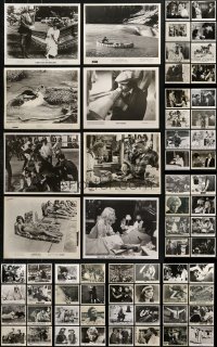 4h0460 LOT OF 94 8X10 STILLS 1960s-1970s great scenes from a variety of different movies!