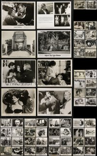 4h0492 LOT OF 58 8X10 STILLS 1960s-1980s great scenes from a variety of different movies!
