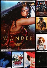 4h0932 LOT OF 12 UNFOLDED DOUBLE-SIDED 27X40 ONE-SHEETS 2010s a variety of cool movie images!