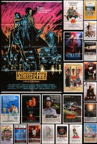 4h0082 LOT OF 36 FOLDED ONE-SHEETS 1970s-1980s great images from a variety of different movies!