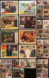 4h0216 LOT OF 51 1930S-50S LOBBY CARDS 1930s-1950s scenes from a variety of different movies!
