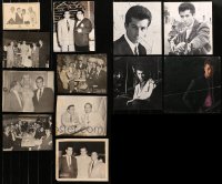 4h0028 LOT OF 12 TALENT AGENT PHOTOS 1940s-1980s Frankie Avalon, George Chakiris & more!