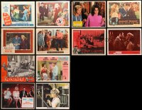 4h0241 LOT OF 12 LOBBY CARDS 1950s-1970s great scenes from a variety of different movies!
