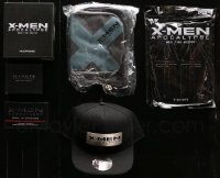 4h0317 LOT OF 6 X-MEN: APOCALYPSE MOVIE PROMO ITEMS 2016 headphones, shirt, hat, keyboard & more!