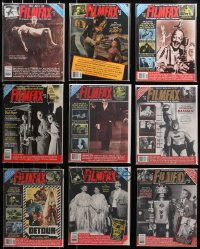 4h0959 LOT OF 9 FILMFAX 1988-89 MOVIE MAGAZINES 1988-1989 cool horror/sci-fi images & articles!