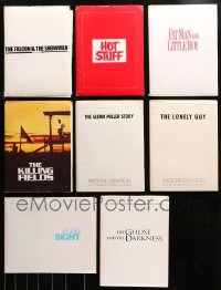 4h0946 LOT OF 8 PRESSKITS 1979 - 1996 containing a total of 120 stills in all!