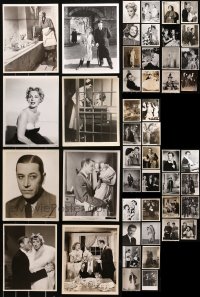 4h0504 LOT OF 48 8X10 STILLS 1930s-1970s a variety of great portraits & movie scenes!