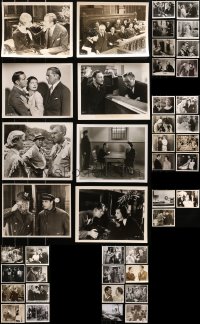 4h0509 LOT OF 43 8X10 STILLS 1930s-1960s great scenes from a variety of different movies!