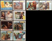 4h0236 LOT OF 18 LOBBY CARDS FROM LANA TURNER MOVIES 1950s-1960s a variety of great scenes!
