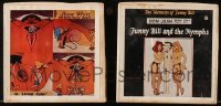 4h0010 LOT OF 2 8MM X-RATED CARTOONS 1960s Snow White & Seven Horny Dwarfs, Funny Bill & Nymphs!