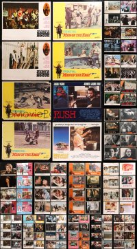 4h0178 LOT OF 128 LOBBY CARDS 1960s-1990s incomplete sets from a variety of different movies!