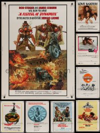4h0287 LOT OF 10 1970S 30X40S 1970s great images from a variety of different movies!