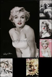 4h0859 LOT OF 7 UNFOLDED MARILYN MONROE 24X36 COMMERCIAL POSTERS 2000s great sexy portraits!