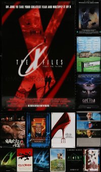 4h0919 LOT OF 17 UNFOLDED DOUBLE-SIDED AND SINGLE-SIDED ONE-SHEETS AND NON-U.S. POSTERS 1990s-2010s
