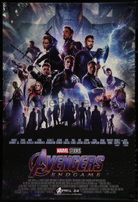 4j0027 AVENGERS: ENDGAME advance DS Thai 1sh 2019 Marvel, different dark montage w/Hemsworth & cast!