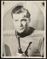 4j0583 STAR TREK 18x23 commercial poster 1960s great super close-up of Captain James T. Kirk!