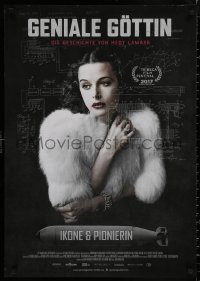 4j0014 BOMBSHELL: THE HEDY LAMARR STORY German 2018 great close-up of her wearing fur!