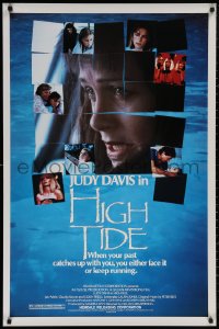 4j0896 HIGH TIDE 1sh 1987 Judy Davis acting with her real life husband Colin Friels!
