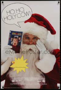 4j0528 HOME ALONE 26x38 video poster 1991 Culkin, Santa promoting Pepsi rebate, ho, ho, holy cow!